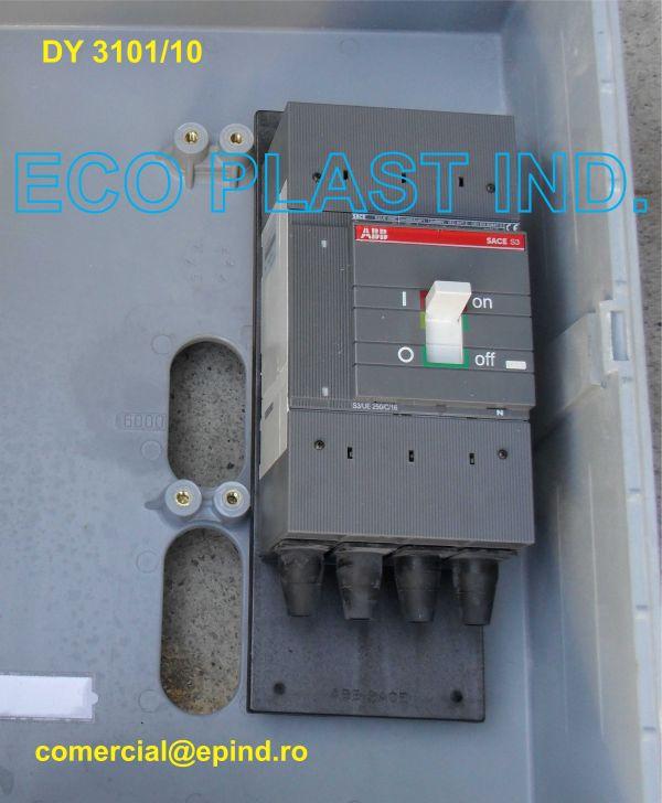 Intreruptoare tetrapolare automate JT pentru posturi de transformare curent nominal 125 A, 10 kA 131031 DY 3101/10 RO