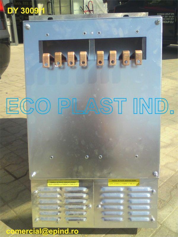 Tablou JT cu 2 iesiri (1 x DY 3010) si intrerupatoare tip DY 3101(125-180-250A), pentru posturi de transformare 160125 DY 3009/1RO