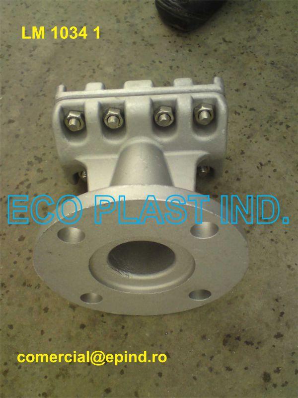 Clema sustinere tub 40 mm pe izolator vertical 206430 LM 1034/1