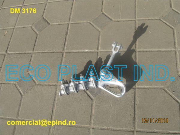 Clema de tractiune prin presare conductor Al-otel 0 16 mm, 50kN 260222 DM 3176