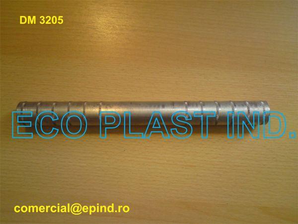 Clema de legatura prin presare de tractiune pentru conductor compact din otel acoperit cu Al pentru sectiune 30 mm 2 265184 DM 3205