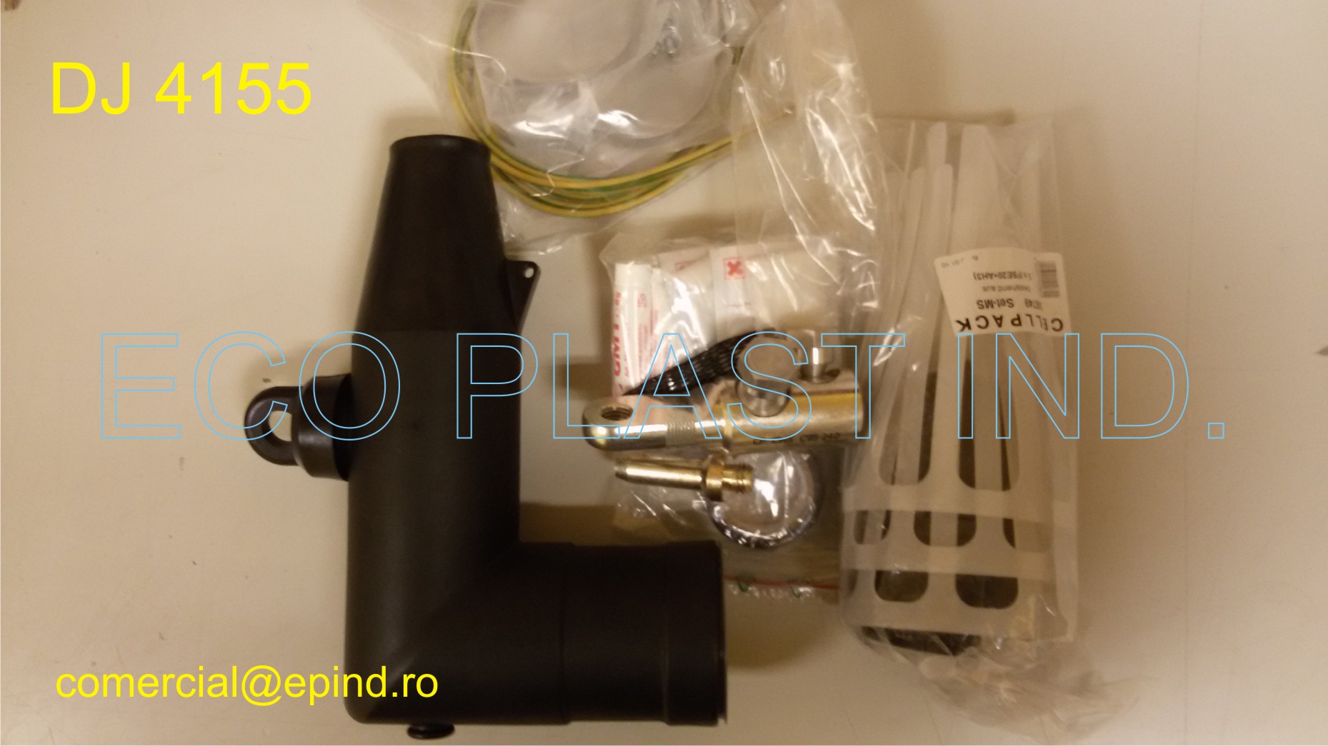 Capete terminale unipolare in T deconectabile cu surub de contact IN = 400 A pentru cabluri MT cu camp radial cu izolatie extrudata.Al s= 70 mmp ecran Cu 273104 DJ 4155/12 RO DJ 4155