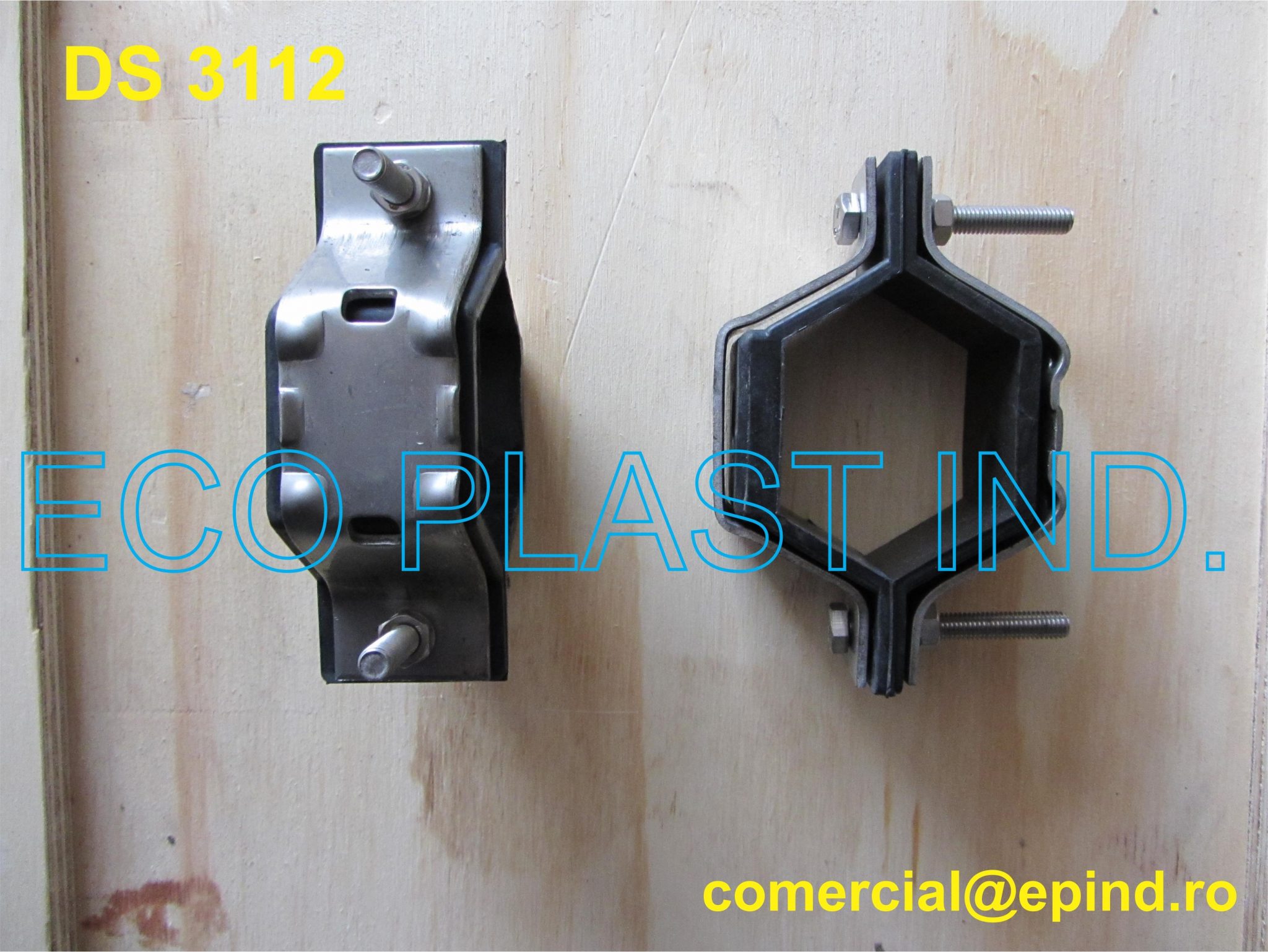 Bratara pentru fixarea cablului pe stalp JT LES - subterane, sectiune 50 mmp, CBT 30÷40 245361 DS 3112/1 Bratara pentru fixarea cablului pe stalp sau pe perete-127 245363 DS 3112/1