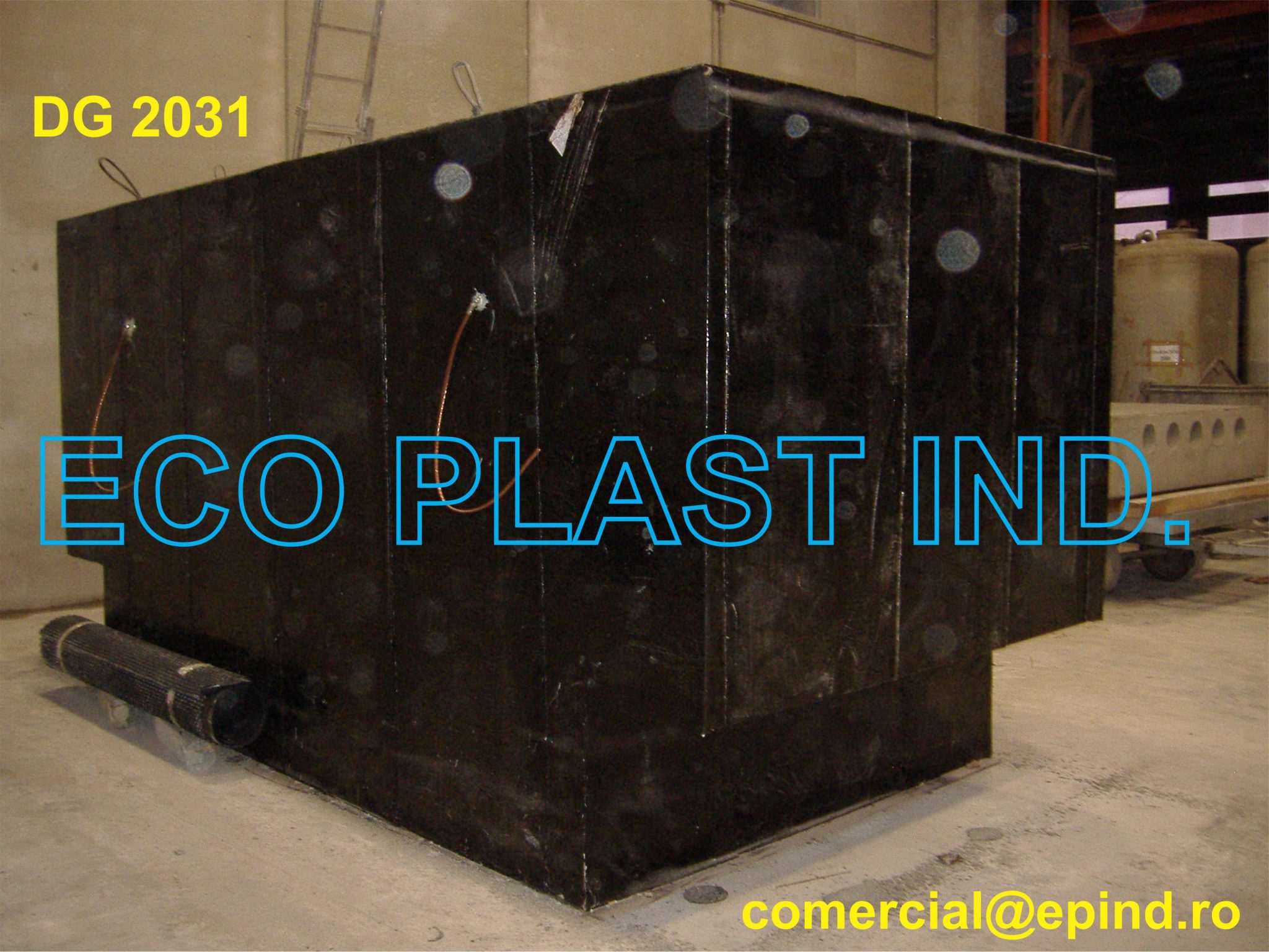 Post de transformare subteran in anvelopa de beton  DG 2031