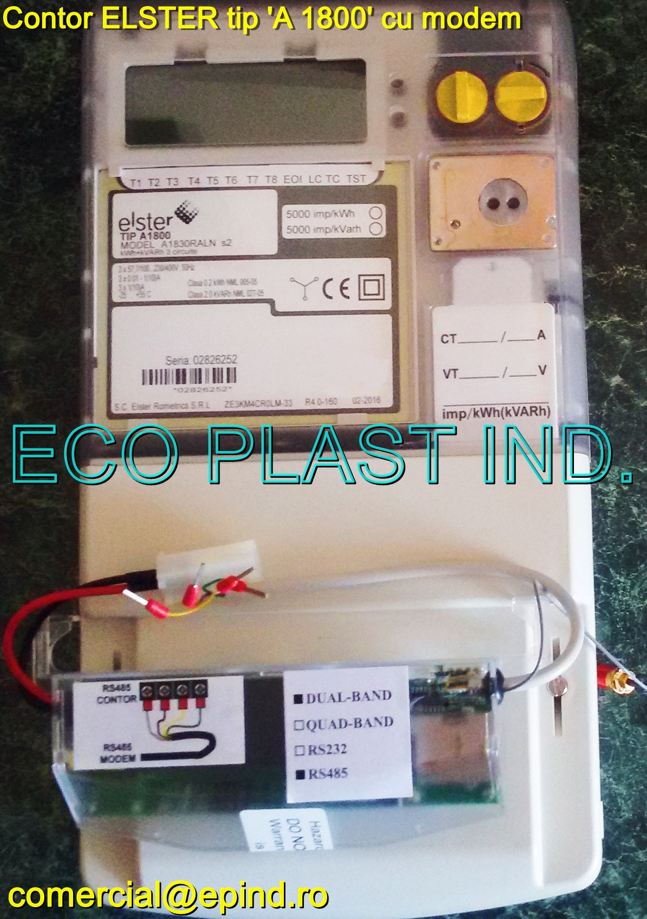 Contor ELSTER A 1800 cu modem